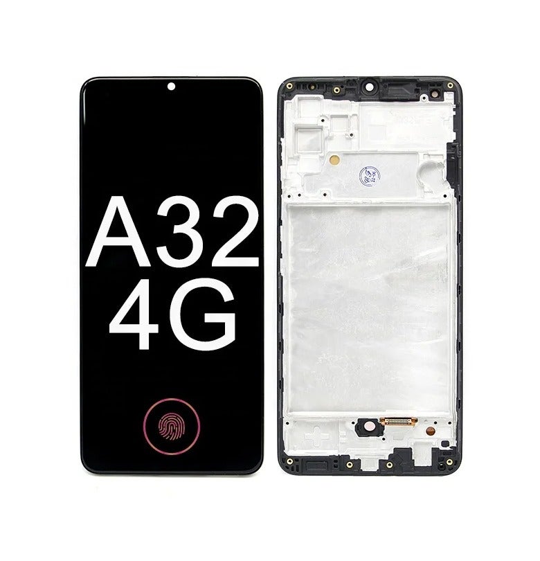 High Quality Replacement Inner Screen Compatible With SAM A32 FULL WITH FRAME OLED - Generic - Image 1